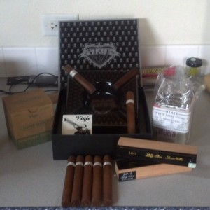 New cigars and some swag