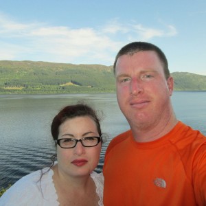 Wife and I at Loch Ness