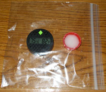 Calibrating hygrometer using salt method