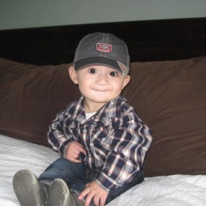 My lil boy