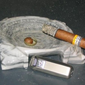 Favorite ashtray that was stolen.