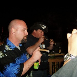 Cory (BlueDragon) and Matty Vegas during the speed HERF