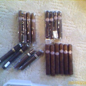 Cohibas and Padrons