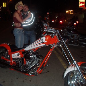 Another Orange Stretch Chopper