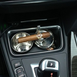 Favorite cigar car ashtray. I keep the whip smellin like heaven 24/7. Vegas.. as in Robaina