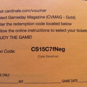 Ticket voucher