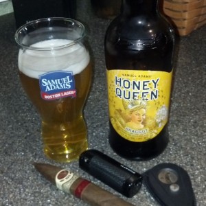 Sam Adams and Padron.