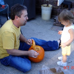 Carvin' the punkin 2