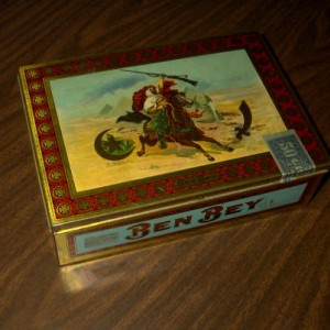 Old Tin Cigar Box