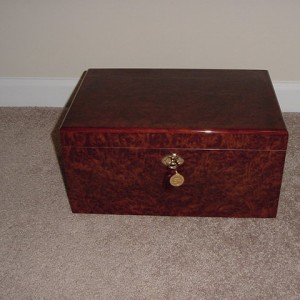 Daniel Marshall Burl 125 Ct Humidor