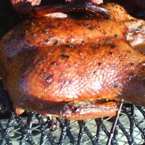 smoked duck