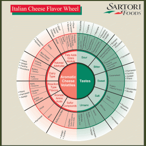 Cheese Taste Wheel 1