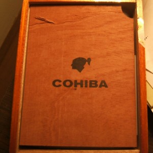 Cohiba box