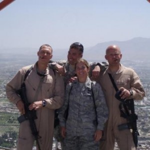 Major Jason Brown USAF, LCDR Steve Ledoux USN, Maj Tom Esser