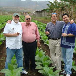 Roadie George, Don Orlando, Jorge Padron, and myself