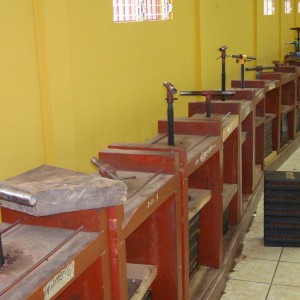 These are the presses used to box press their cigars.