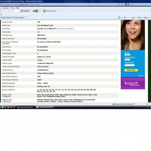fantasy baseball