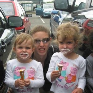 Myself and my nieces Emma and Sophie