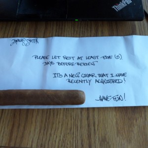 Robusto And Note