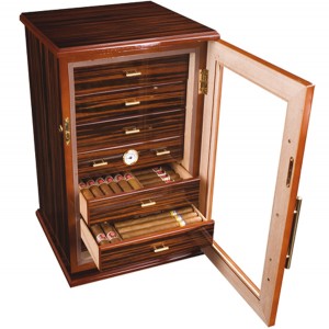 adorini humidor chianti grande deluxe open