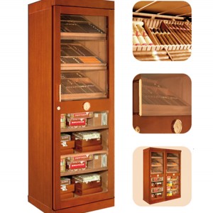 humidor cabinet adorini Roma brown