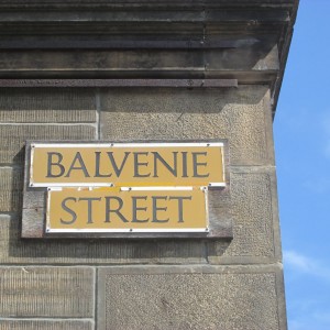 Balvenie Street in Dufftown