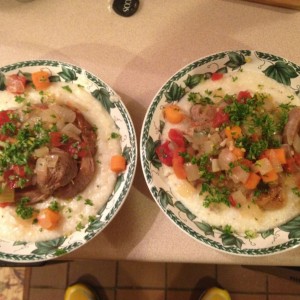 Osso Buco Havarti Grits