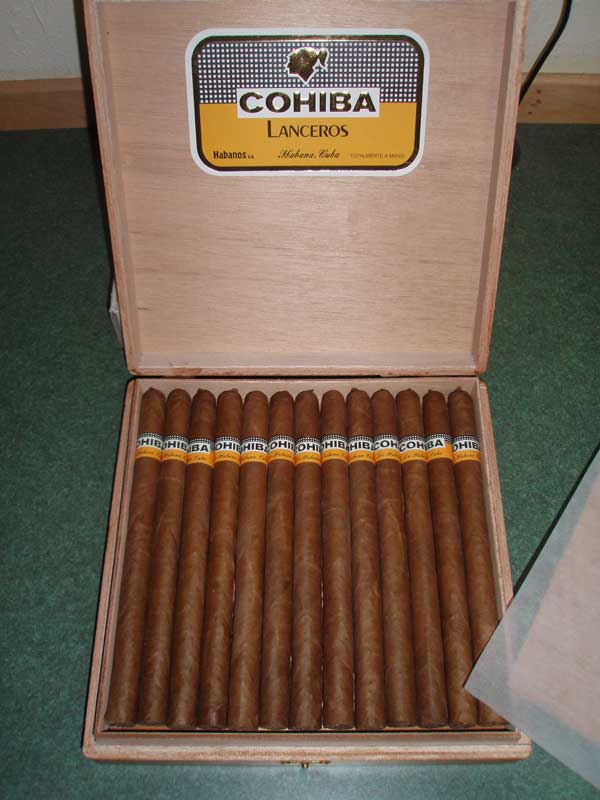 '01 Cohiba Lanceros