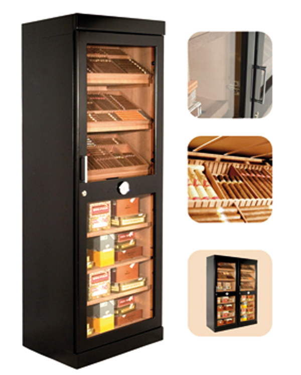 adorini humidor cabinet roma black