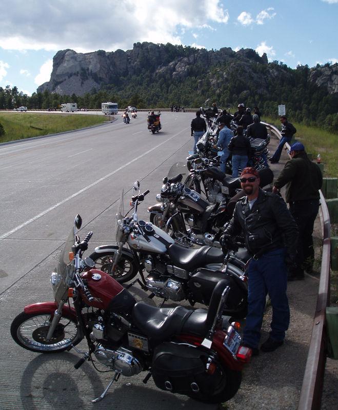 Approaching Mount Rushmore