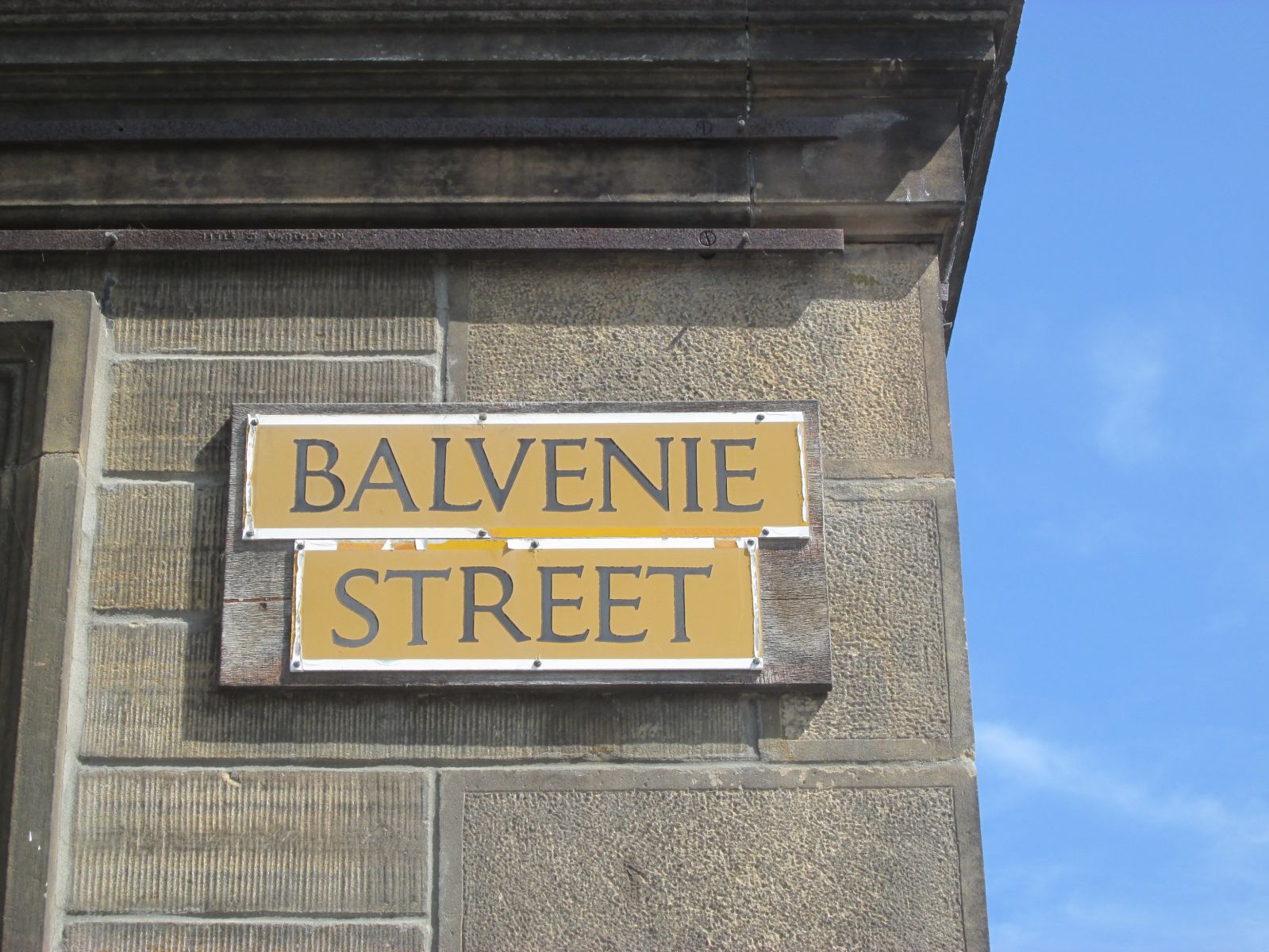 Balvenie Street in Dufftown