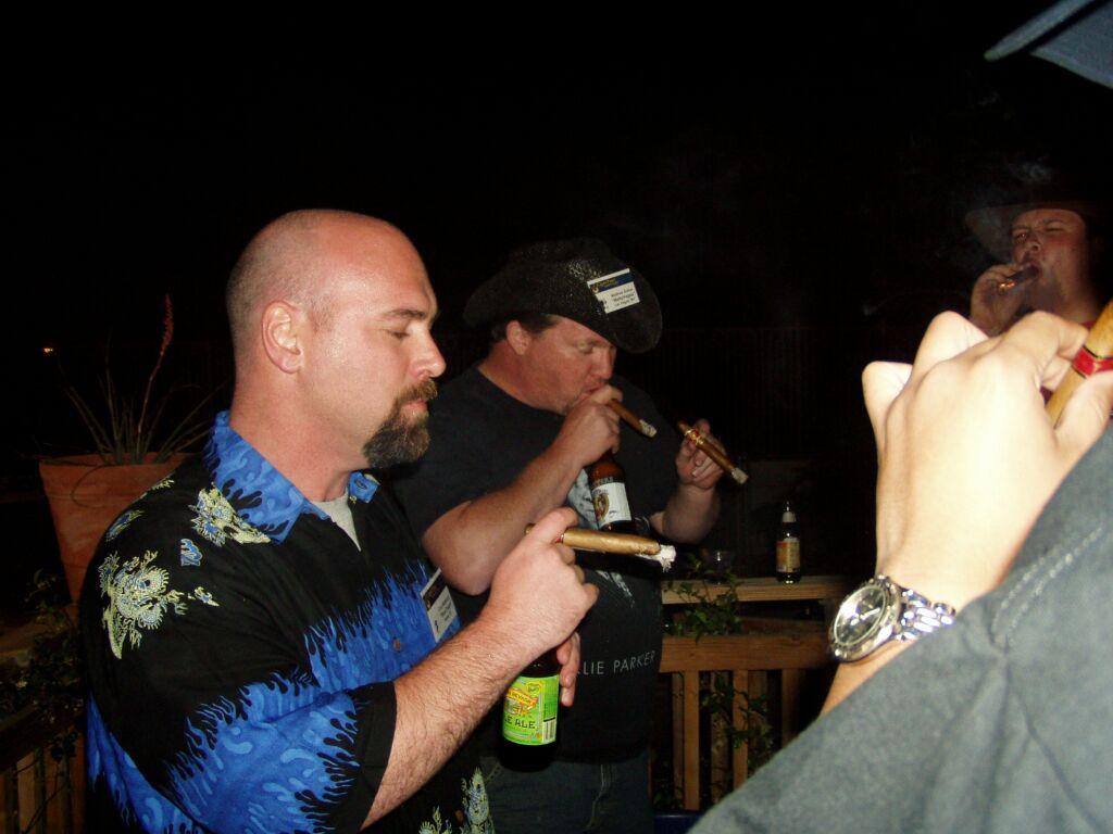 Cory (BlueDragon) and Matty Vegas during the speed HERF