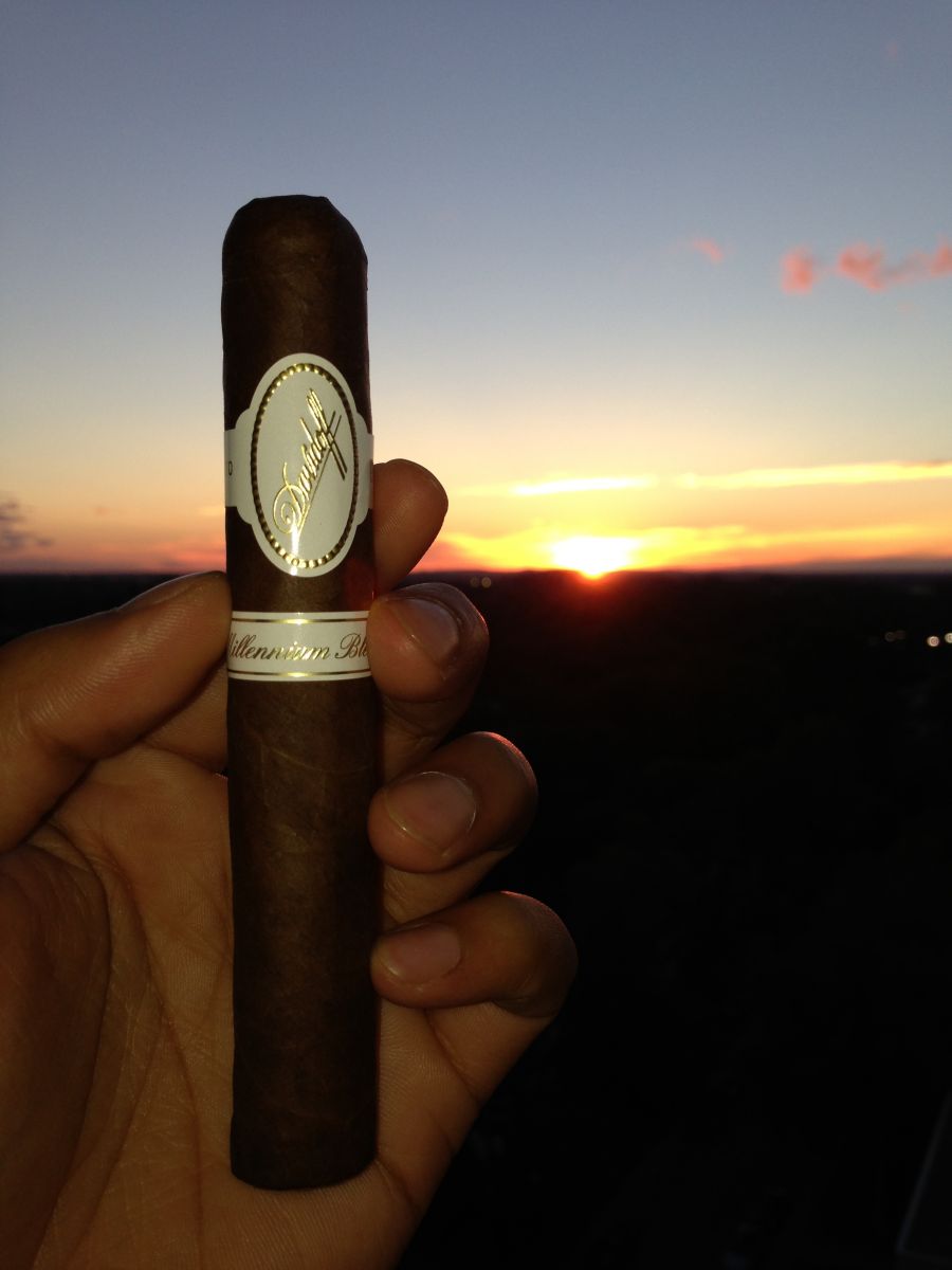 Davidoff and another gorgeous sunset