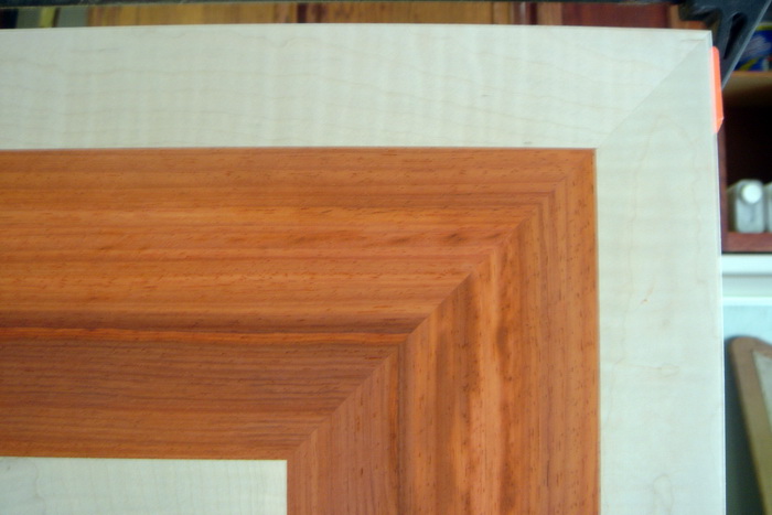 door closeup - unfinished