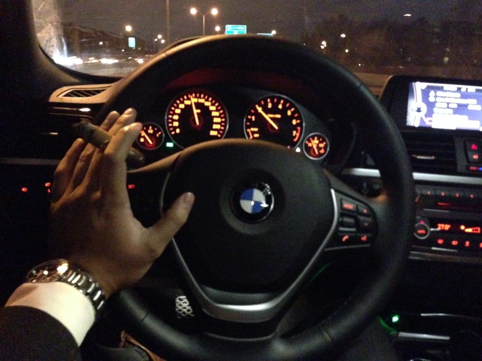 Every night on the drive home from a long day of money making