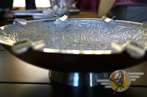 Gurkha Silver Cigar Ashtray