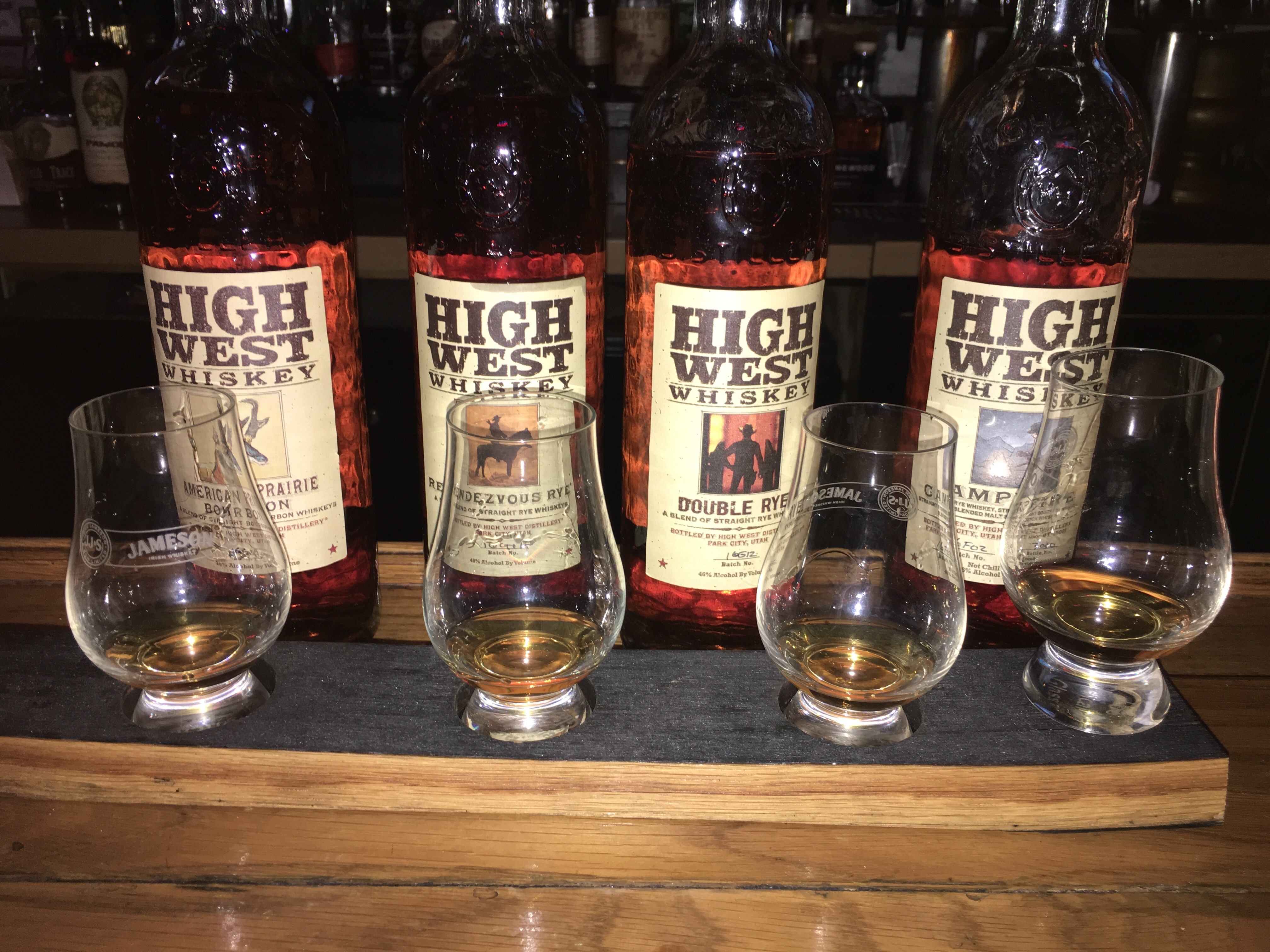 High west sampler