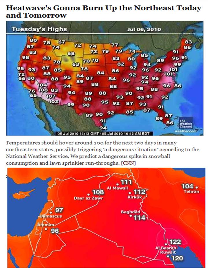 Hot in Iraq