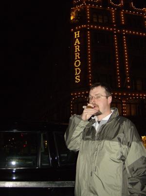 In Front of Harrods