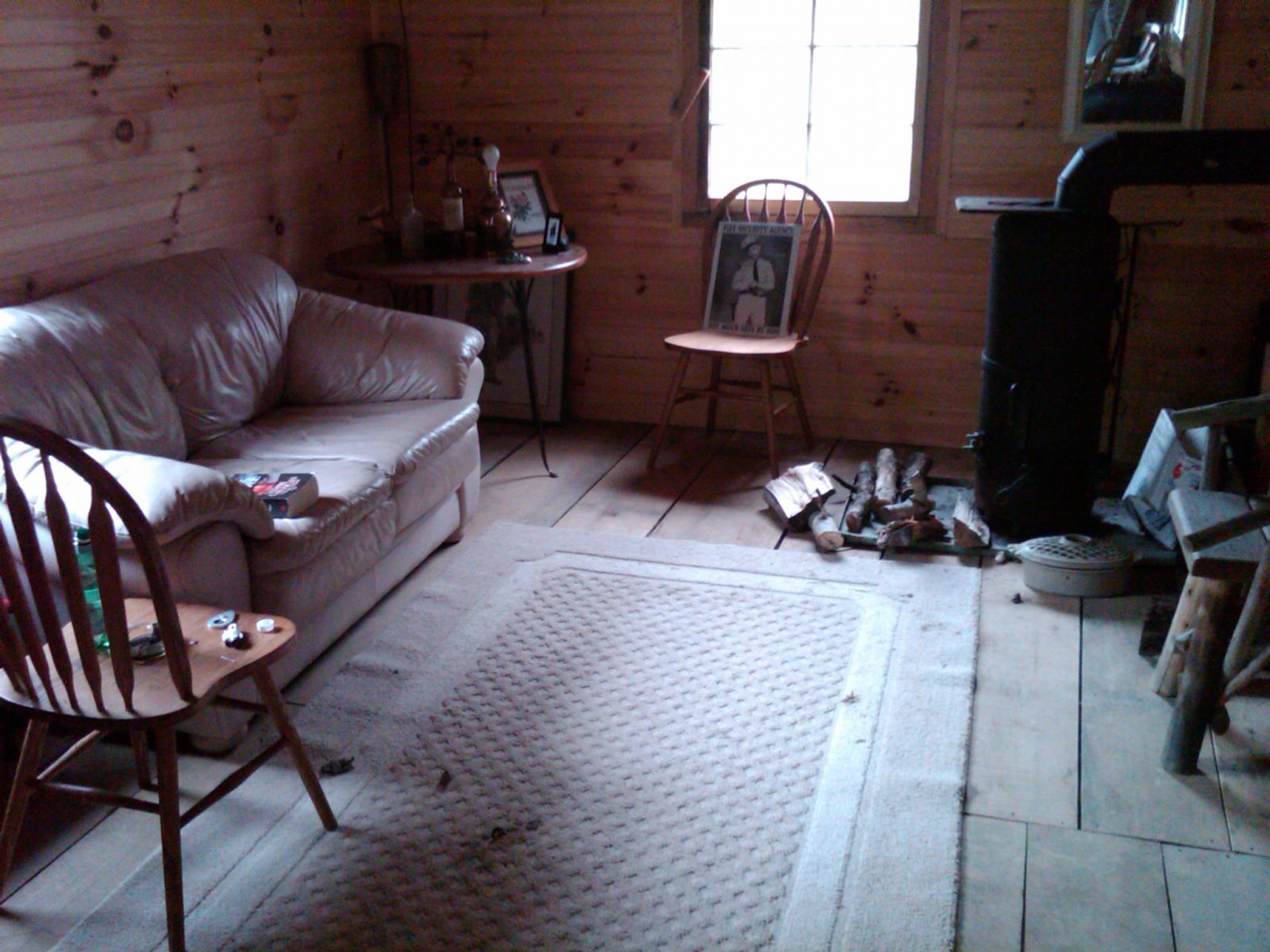 inside cabin