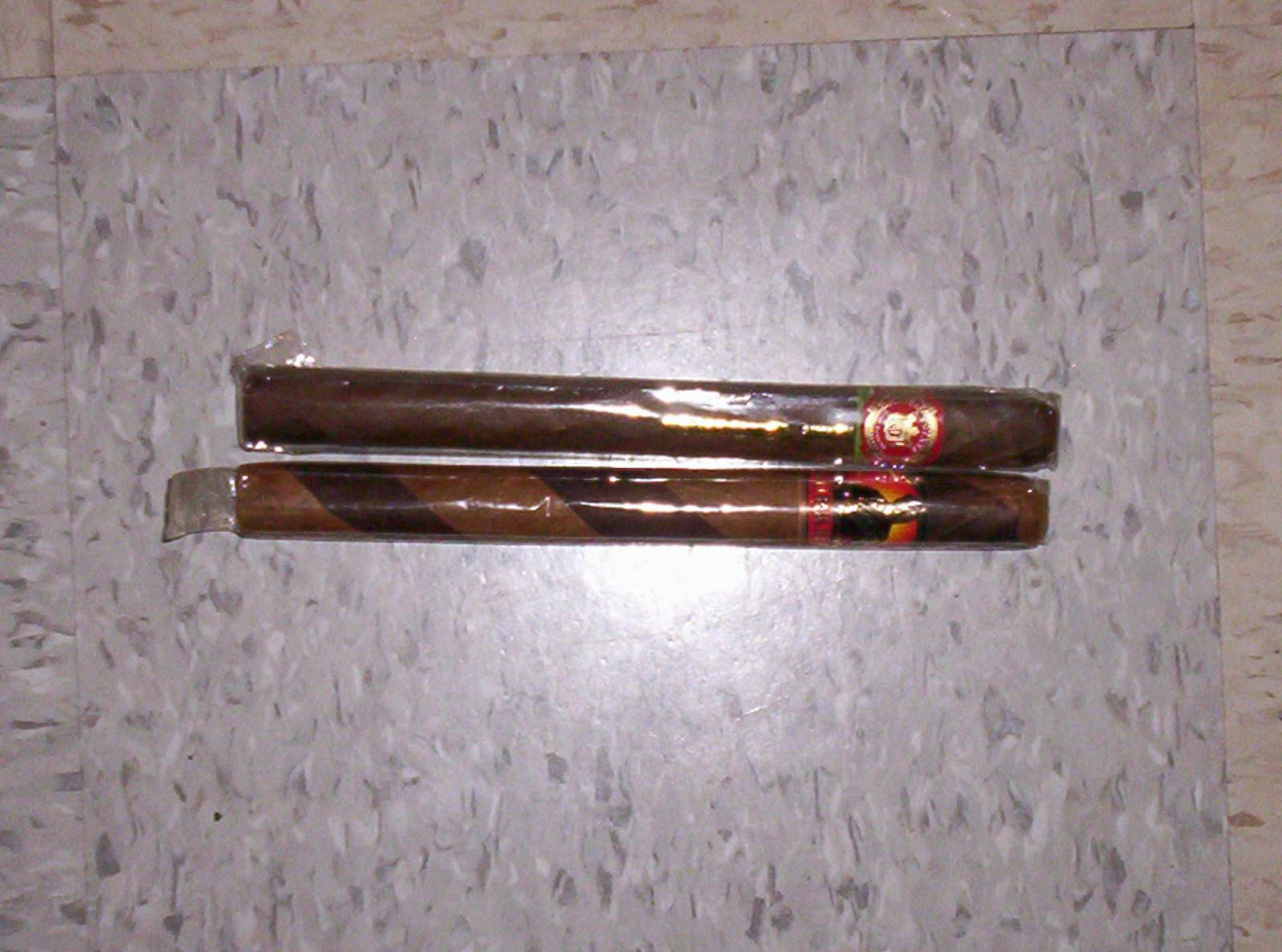 Large cigars!