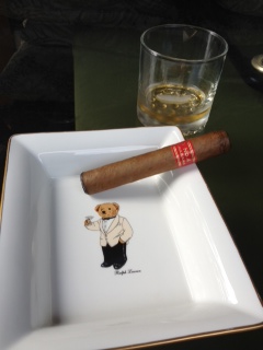Macallan 18 Partagas Serie D No 4 Ralph Lauren Bear In Tux Ashtray Cigar Forums Cigarpass Com