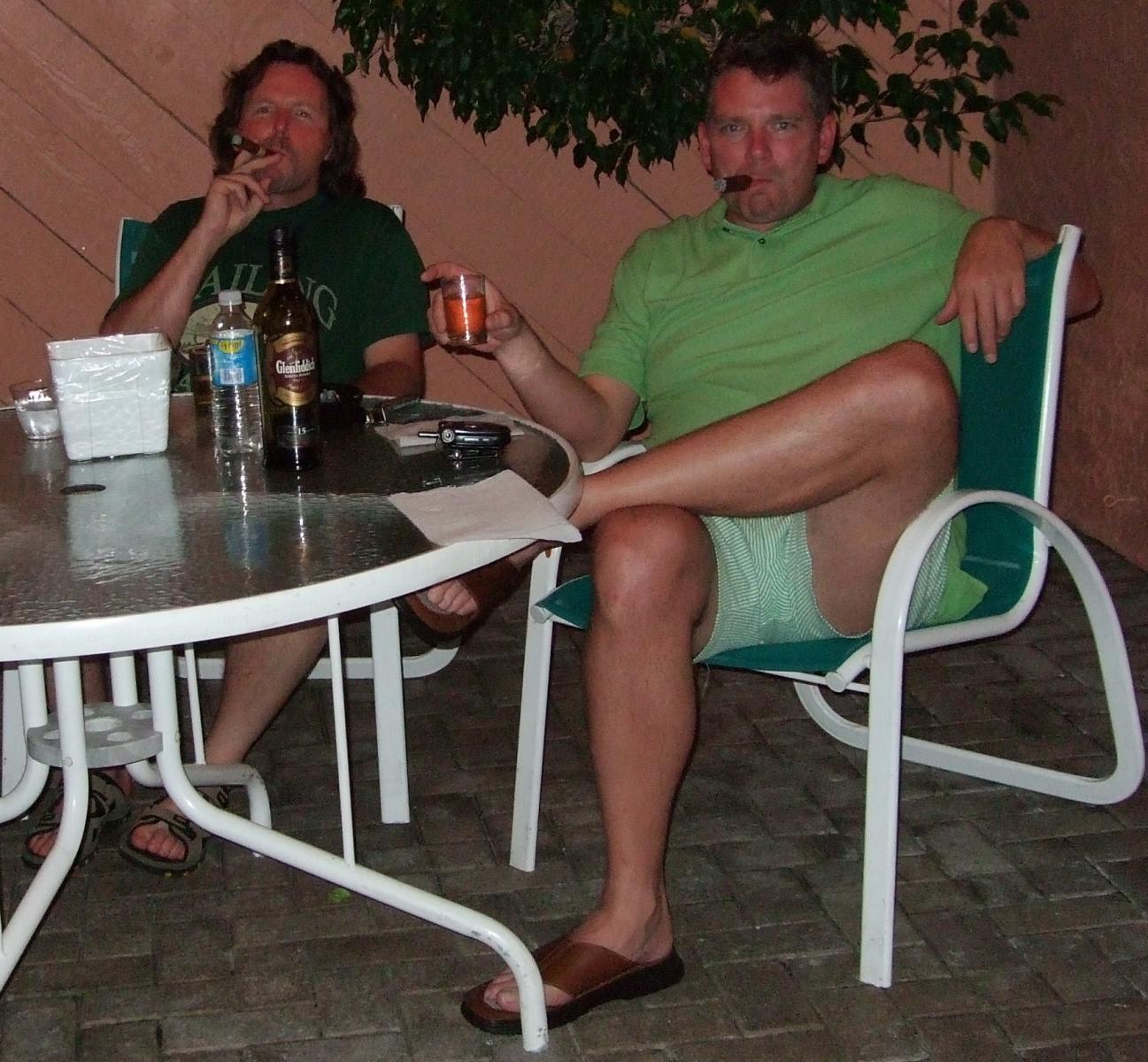 Me and My Bro Smok'n and Drink'n