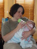 Me and my niece kate..she is 5 weeks old now