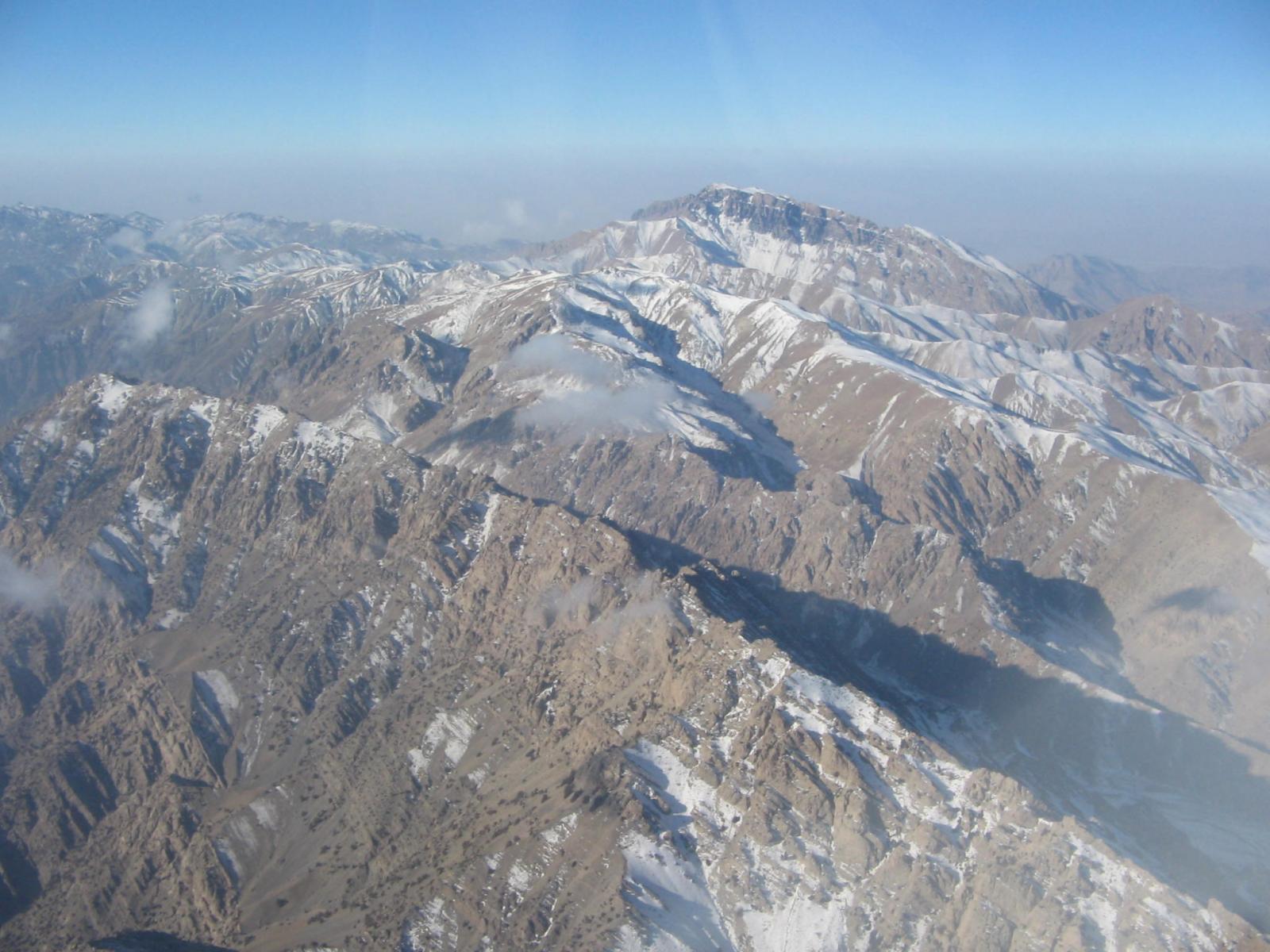 Mountain Ranges in and around Afghanistan (Air)