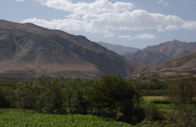 Mountain Ranges in and around Afghanistan (Ground)