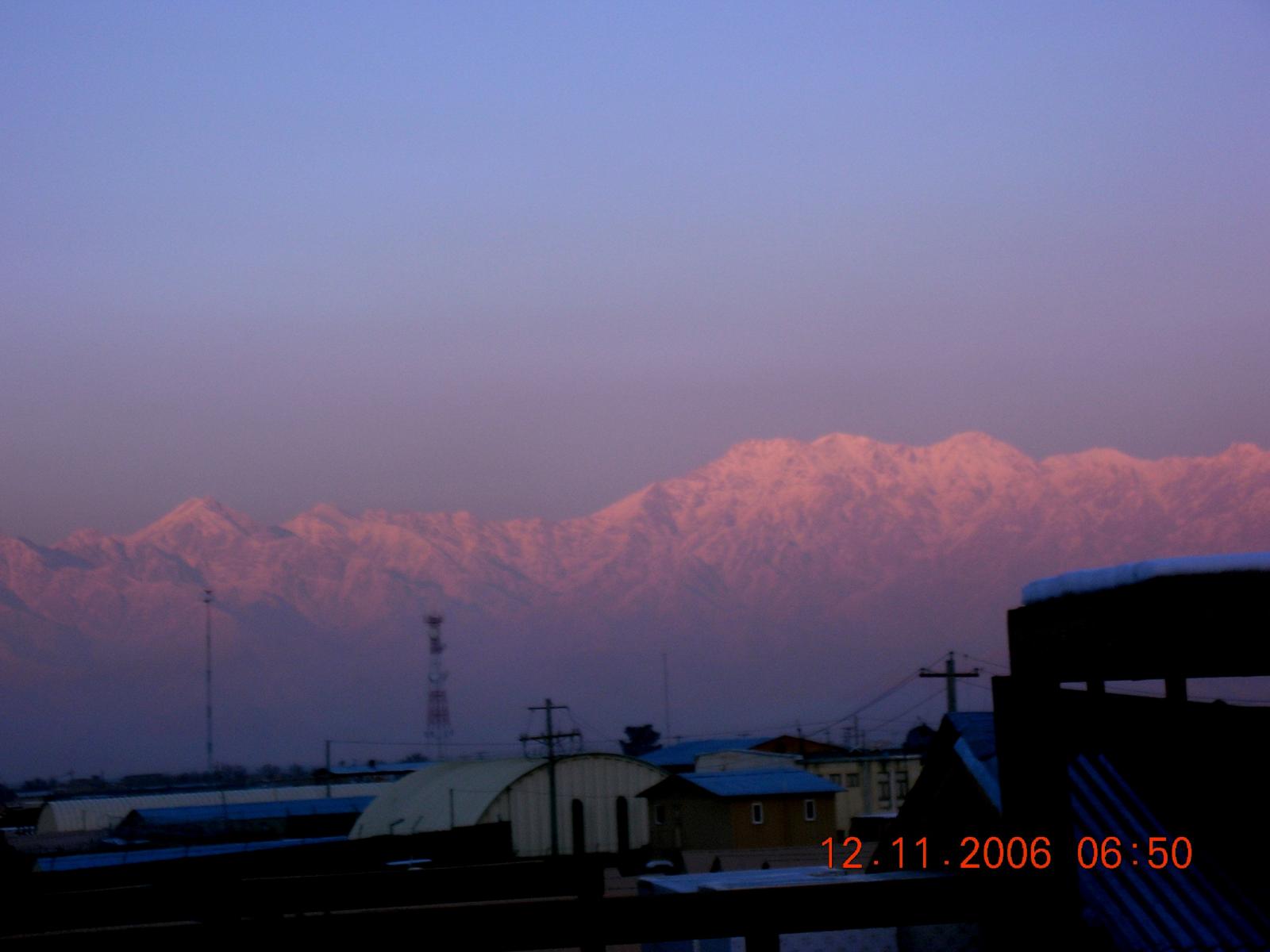 Mountain Ranges in and around Afghanistan (Ground)