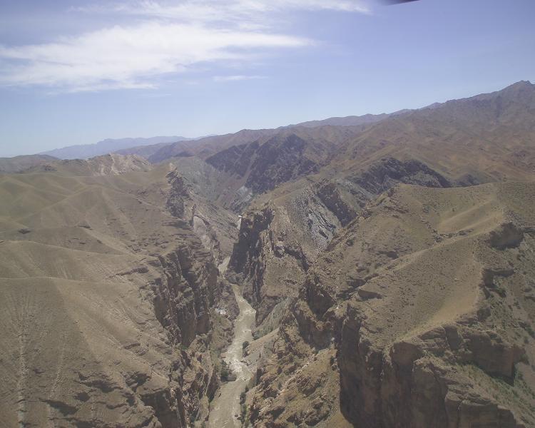 Mountain Ranges in and around Afghanistan (Helo)