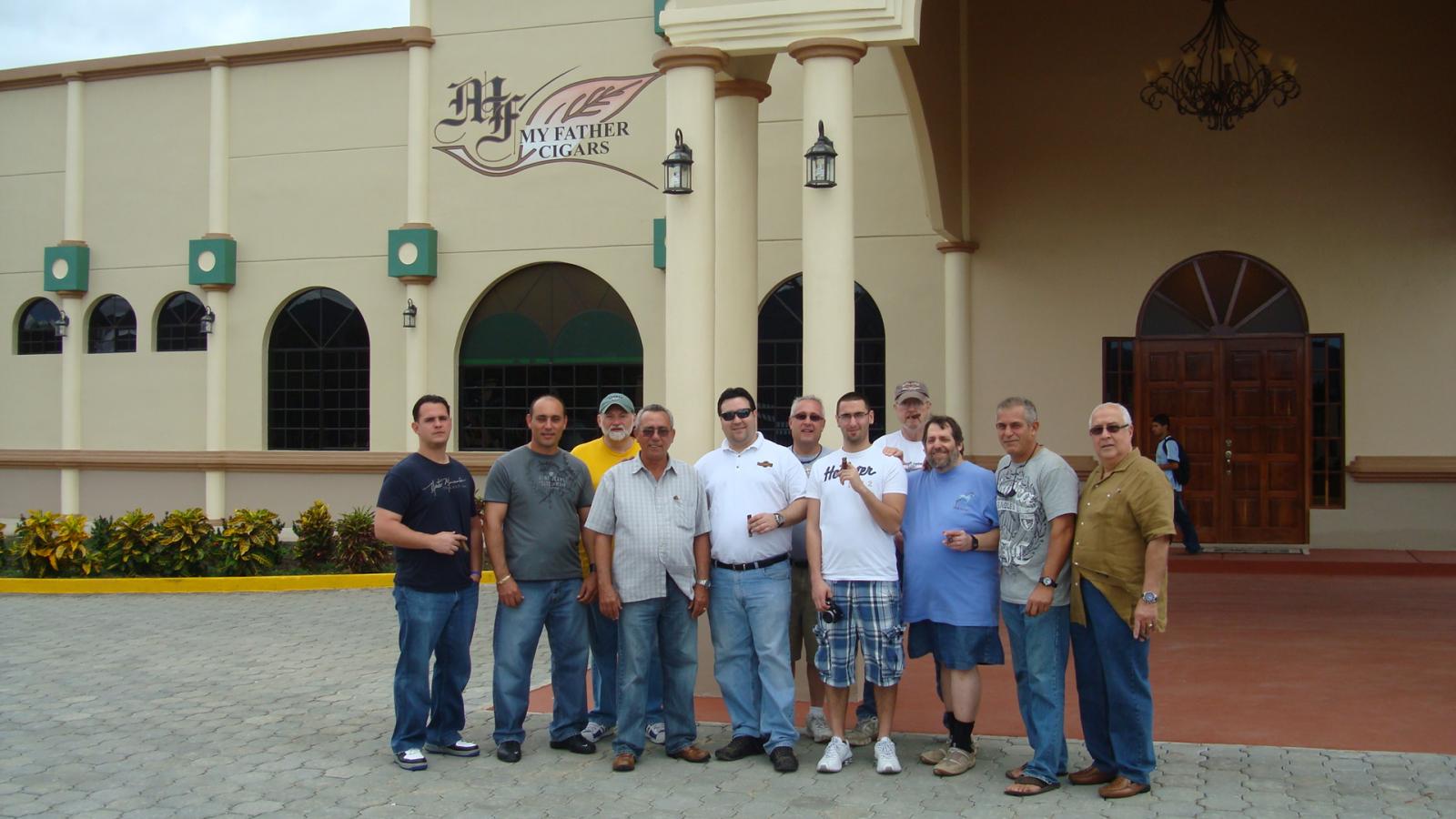 My customers and I....Also, John Gonzalez, Eddie Ortega, and Jason from Miami Cigar and Nestor Miranda