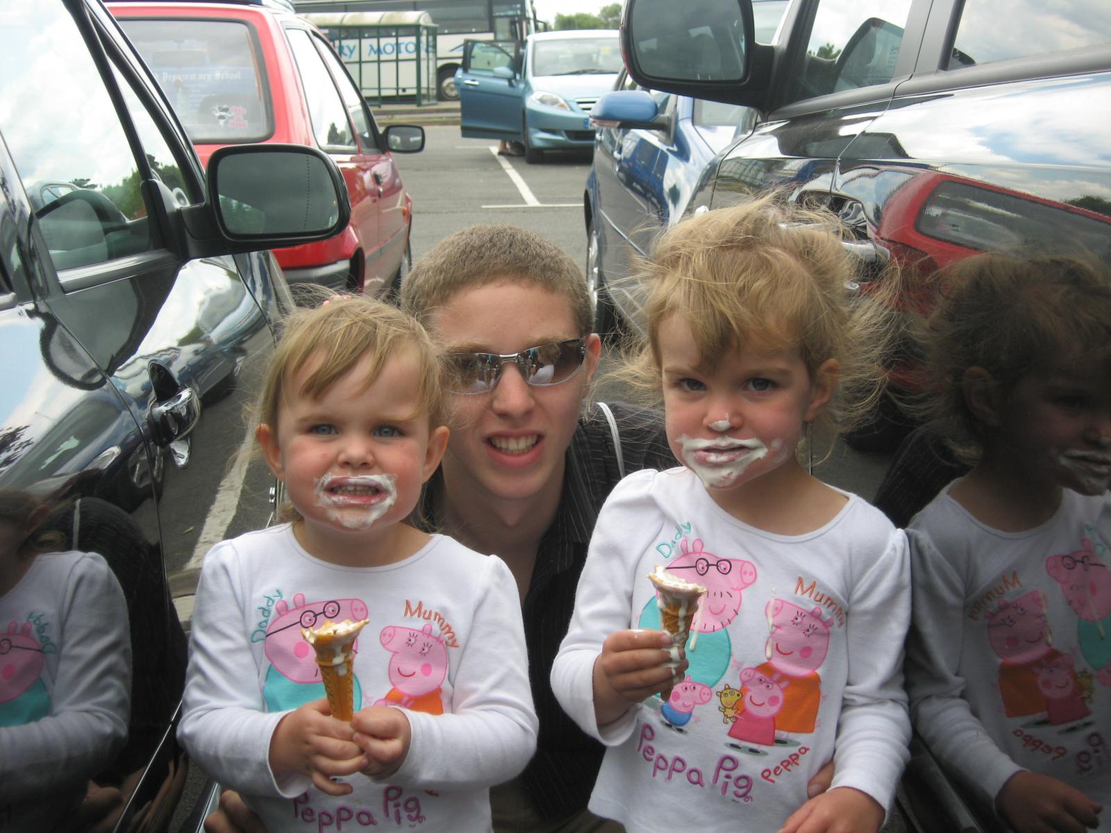 Myself and my nieces Emma and Sophie